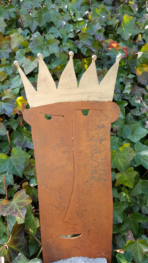 Susanne Boerner: 'Koenig auf Stein'