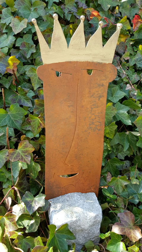 Susanne Boerner: 'Koenig auf Stein'