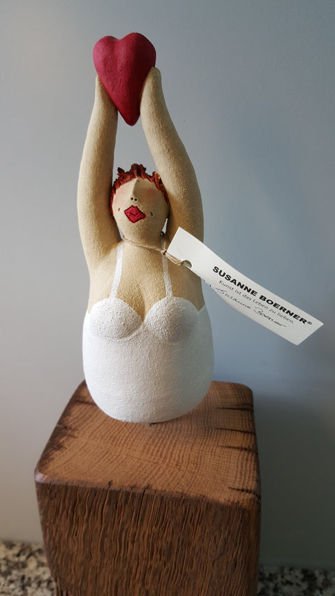 Susanne Boerner: 'Herz ueber Kopf_Frau'