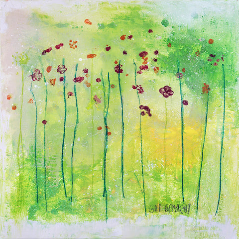 Wandbild 'Gut gemacht - Blumen' von Brigitte Anna Franck