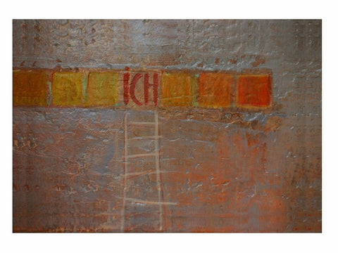 Wandbild 'ICH' von Brigitte Anna Franck
