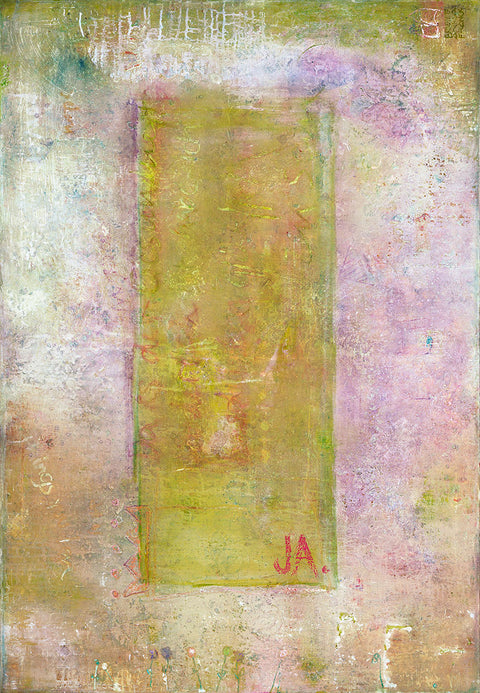 Wandbild 'JA - 090x130' von Brigitte Anna Franck