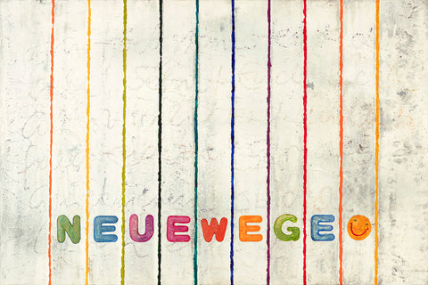 Wandbild 'Neue Wege' von Brigitte Anna Franck