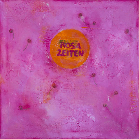 Wandbild 'Rosa Zeiten -MiniART' von Brigitte Anna Franck