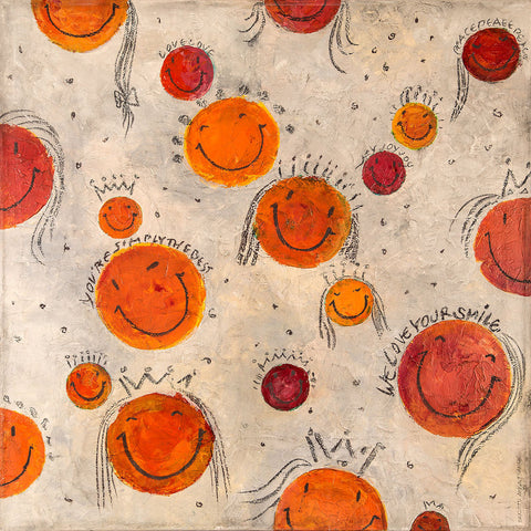 Wandbild 'Simply the best' von Brigitte Anna Franck