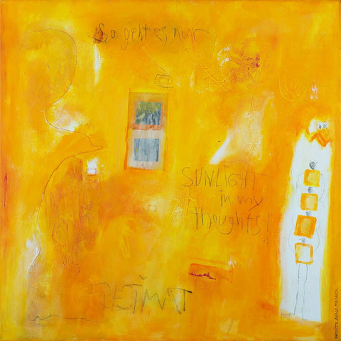 Wandbild 'Sunlight in my thoughts'