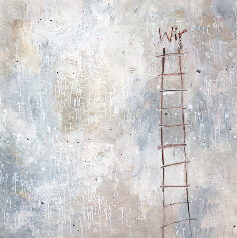 Wandbild 'WIR' von Brigitte Anna Franck