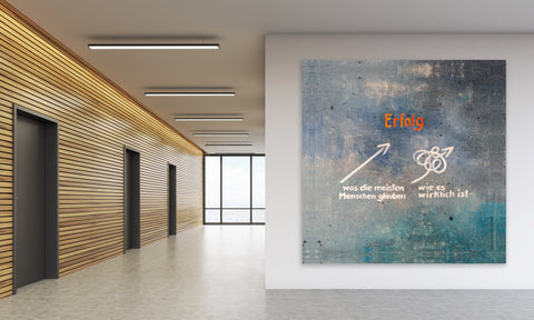 Wandbild 'Erfolg' von Brigitte Anna Franck