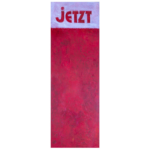 Wandbild 'JETZT' von Brigitte Anna Franck