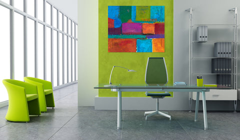 Wandbild 'Together' von Brigitte Anna Franck