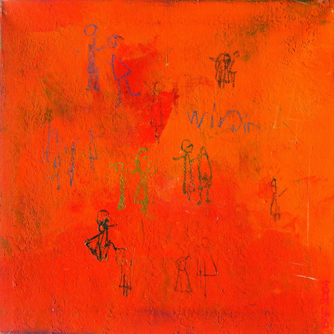 Wandbild 'win win -MiniART' von Brigitte Anna Franck